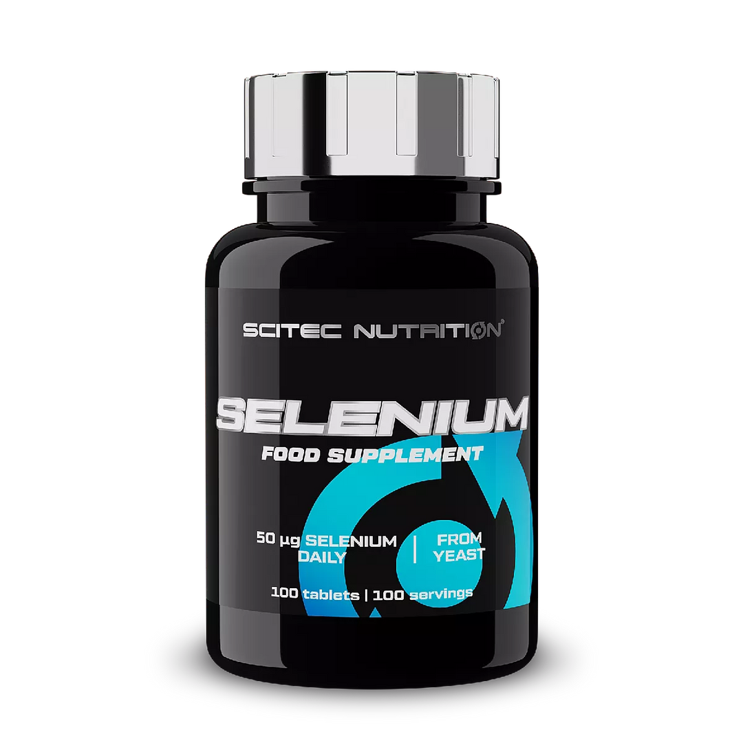 Seleniu , Scitec Nutrition, Selenium, 100 Tablete