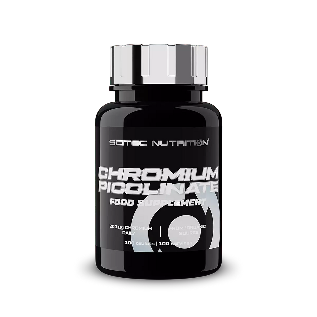 Crom Picolinat, Scitec Nutrition, Chromium Picolinate, 100 capsule
