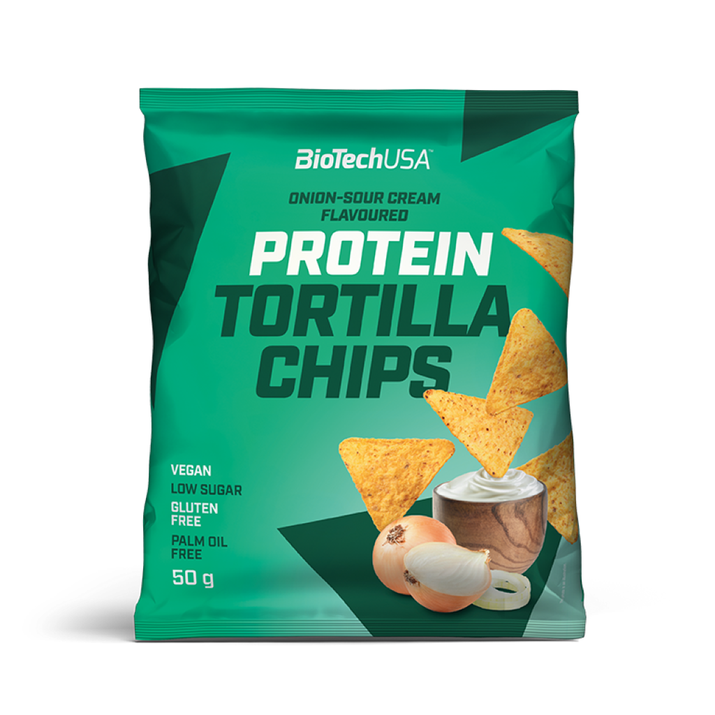 Chipsuri Tortilla Proteice, BioTechUSA, Protein Tortilla Chips, 50g