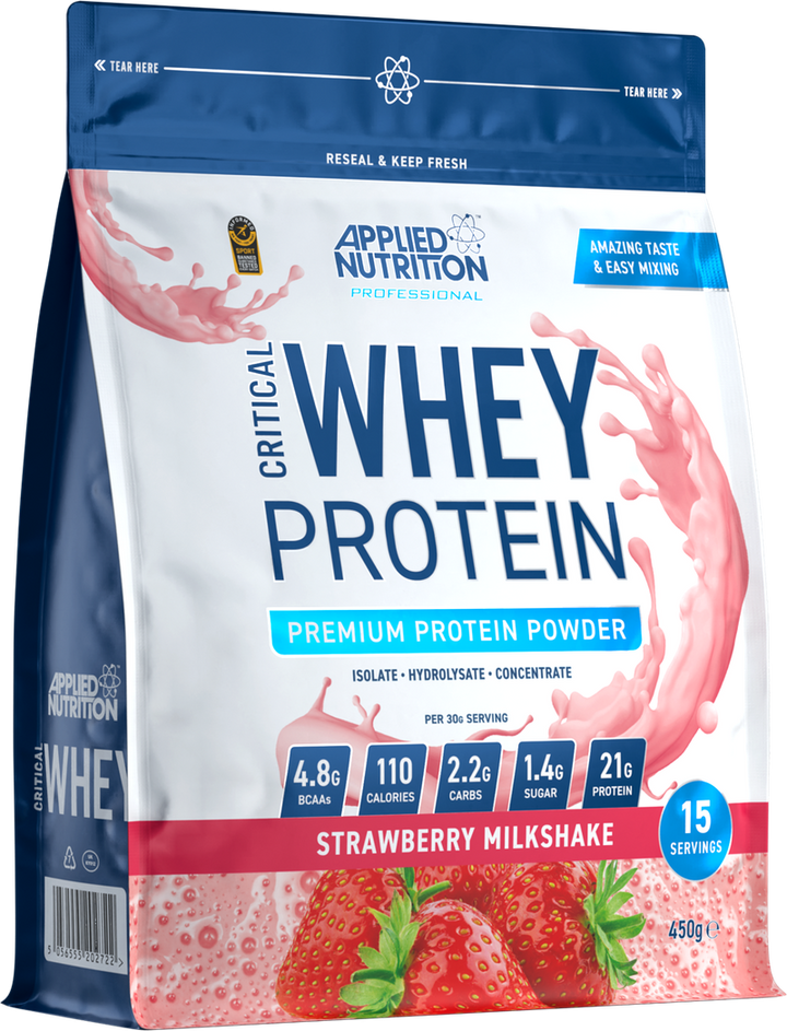 Proteina din Zer, Applied Nutrition, Critical Whey Protein, 450g