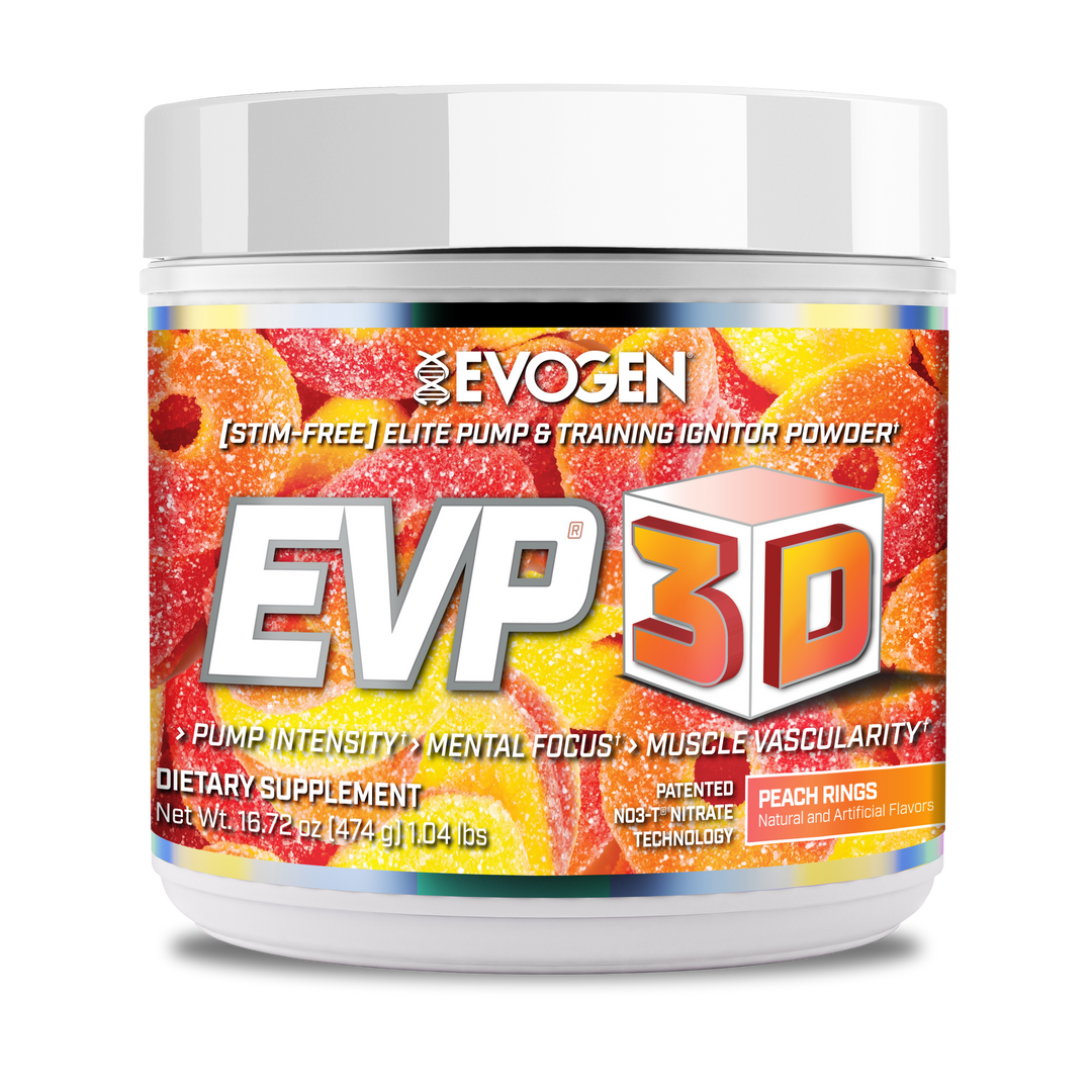 Pre-Workout fara Cafeina, Evogen, EVP 3D, 20/40 serviri