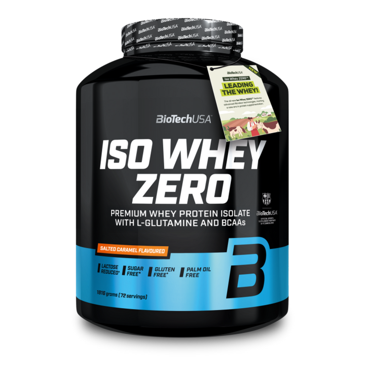 Proteina din Zer Izolata Continut Scazut de Lactoza, BioTechUSA, Iso Whey Zero Lactose Reduced, 1816g