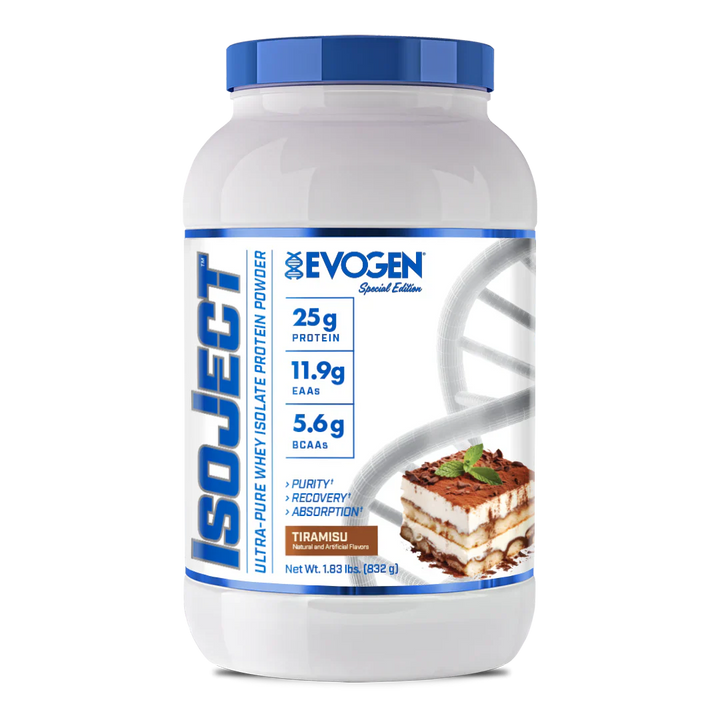 Magazin suplimente sportive - Proteina din Zer izolata, Evogen, Isoject, 840g - gym-stack.ro