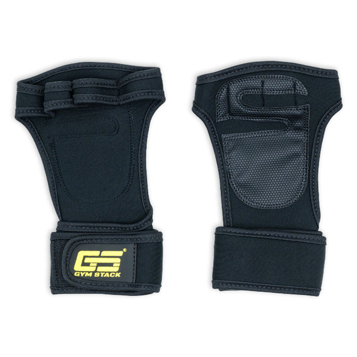 Palmare Neopren, Gym Stack, Grip Pad Neoprene, Black