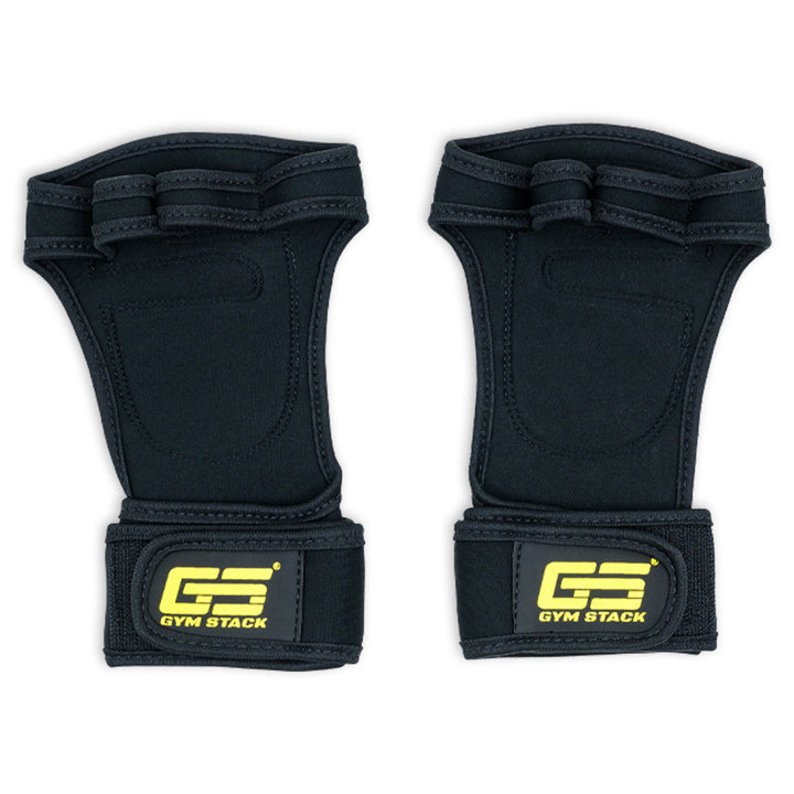 Palmare Neopren, Gym Stack, Grip Pad Neoprene, Black