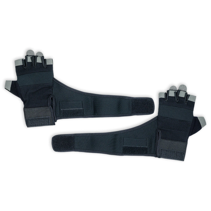 Manusi Fitness, Pharma Grade, Fitness Gloves, Black / White