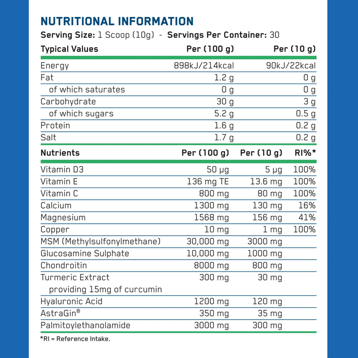 Supliment pentru Articulații, Applied Nutrition, Joint Complex, 300g