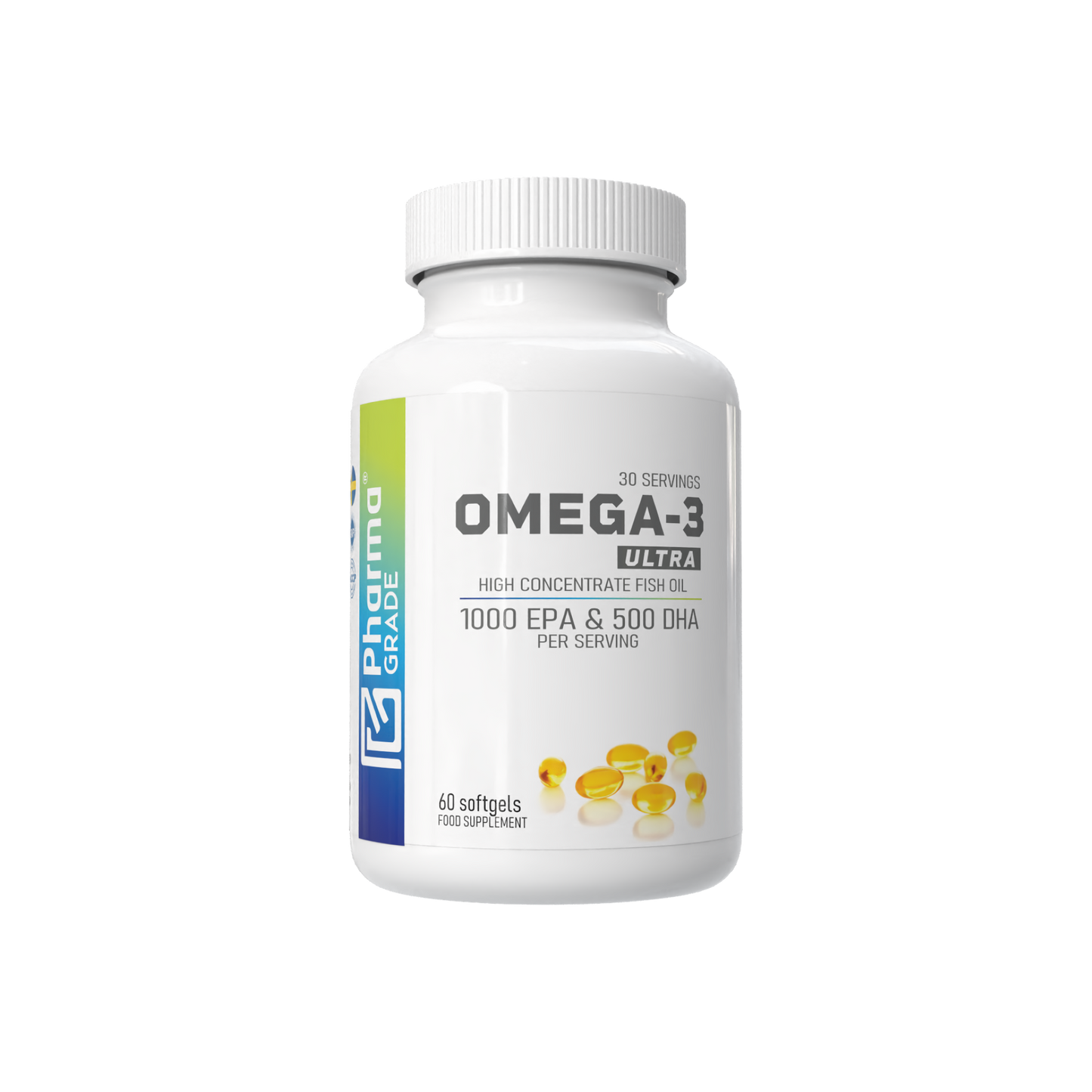 Acizi Grași Omega-3, Pharma Grade, Omega-3 Ultra, 60 Softgels