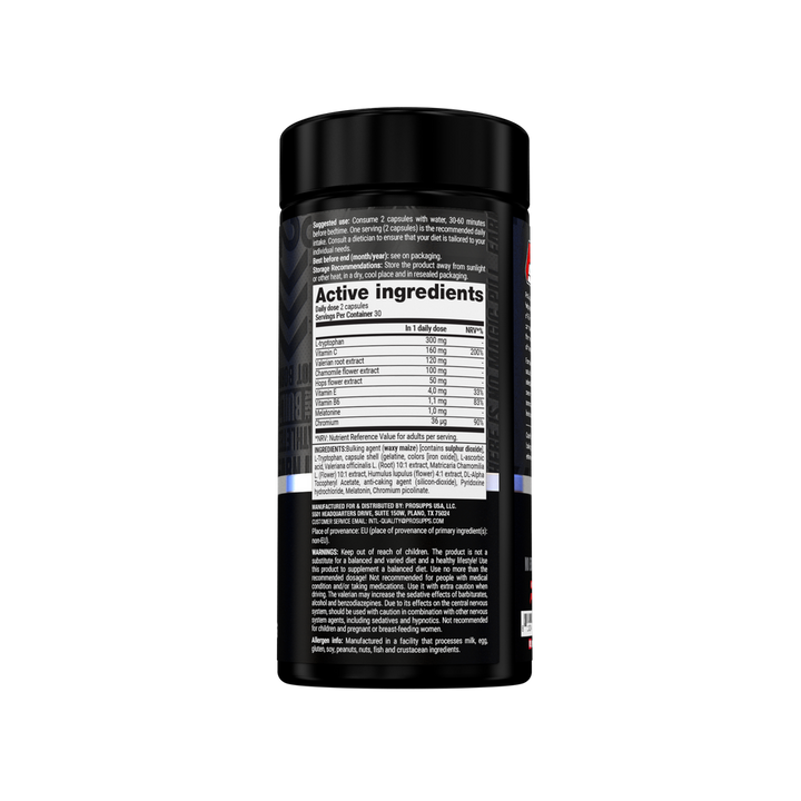 Supliment pentru Igiena Somnului, ProSupps, Crash Sleep Aid, 60 Capsule