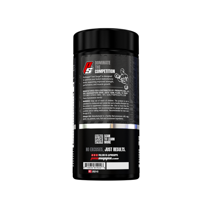 Performanta Sportiva, ProSupps, Test Surge, Testosterone Optimizer, 100 Capsule