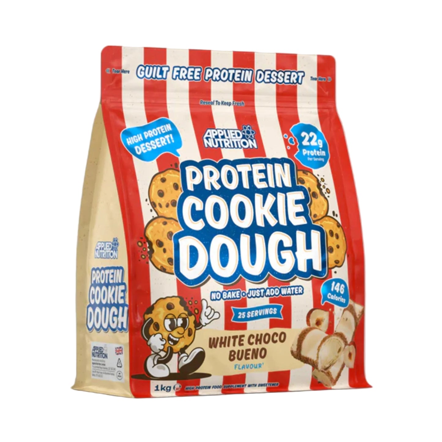 Cookie Dough, Applied Nutrition, Protein Cookie Dough, 1000g