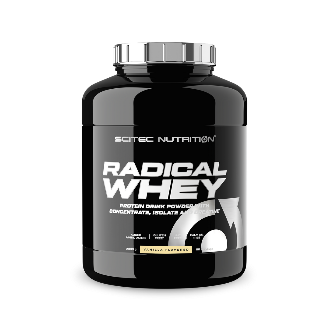 Proteina din Zer, Scitec Nutrition, Protein Drink Powder, Radical Whey, 2000g