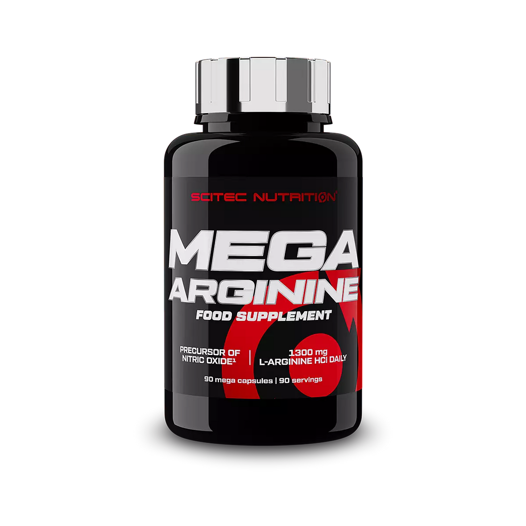Arginina Capsule, Scitec Nutrition, Mega Arginine, 90 Capsule