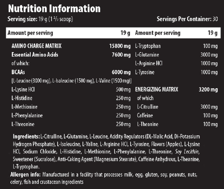 Aminoacizi - Scitec Nutrition Amino Charge 570g