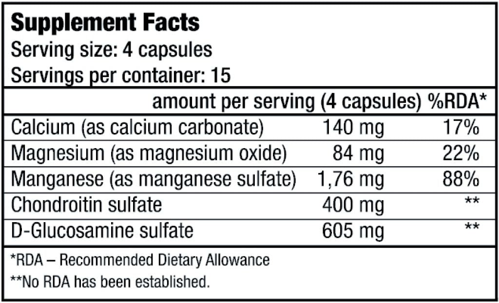 BioTechUSA Chondroitin Glucosamine  60caps