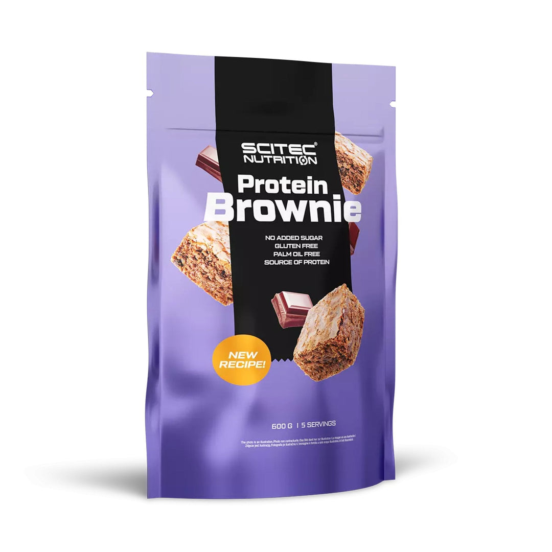 Brownie cu ciocolată , Scitec Nutrition Protein Brownie 600g