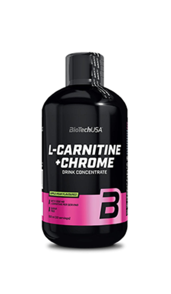 Carnitina cu crom lichida, BioTechUSA,  L-Carnitine  + Chrome,  500ml