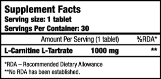 Carnitina tablete - BioTechUSA  L-Carnitine   30tabs