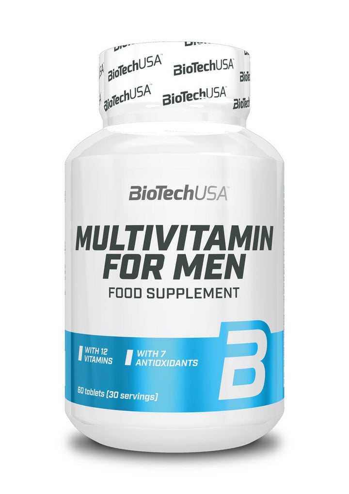 Complex Multivitamine, BioTechUSA, MultiVitamin For Men, 60 tabs