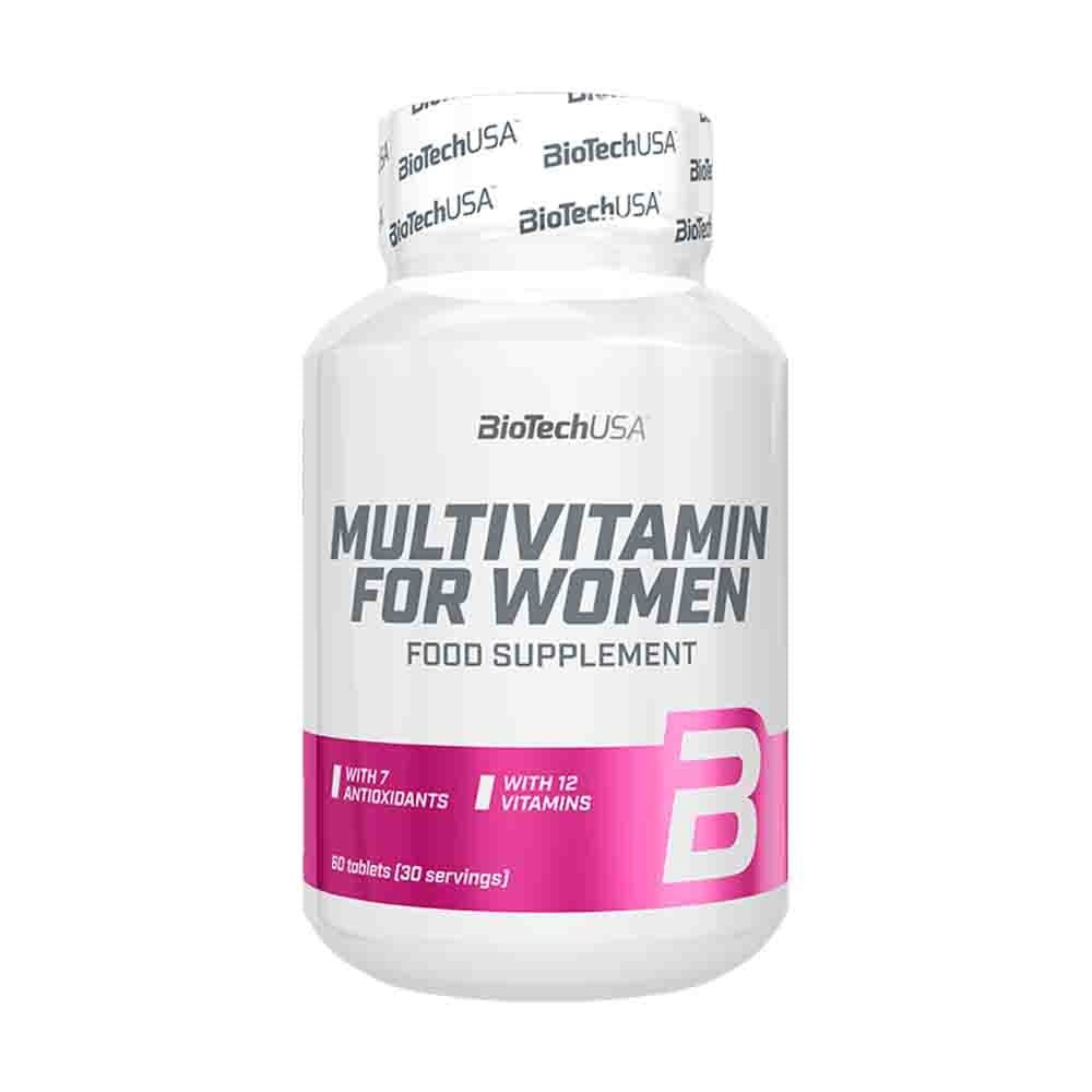 Multivitamine, BioTechUSA,  MultiVitamin  For  Women, 60 tabs