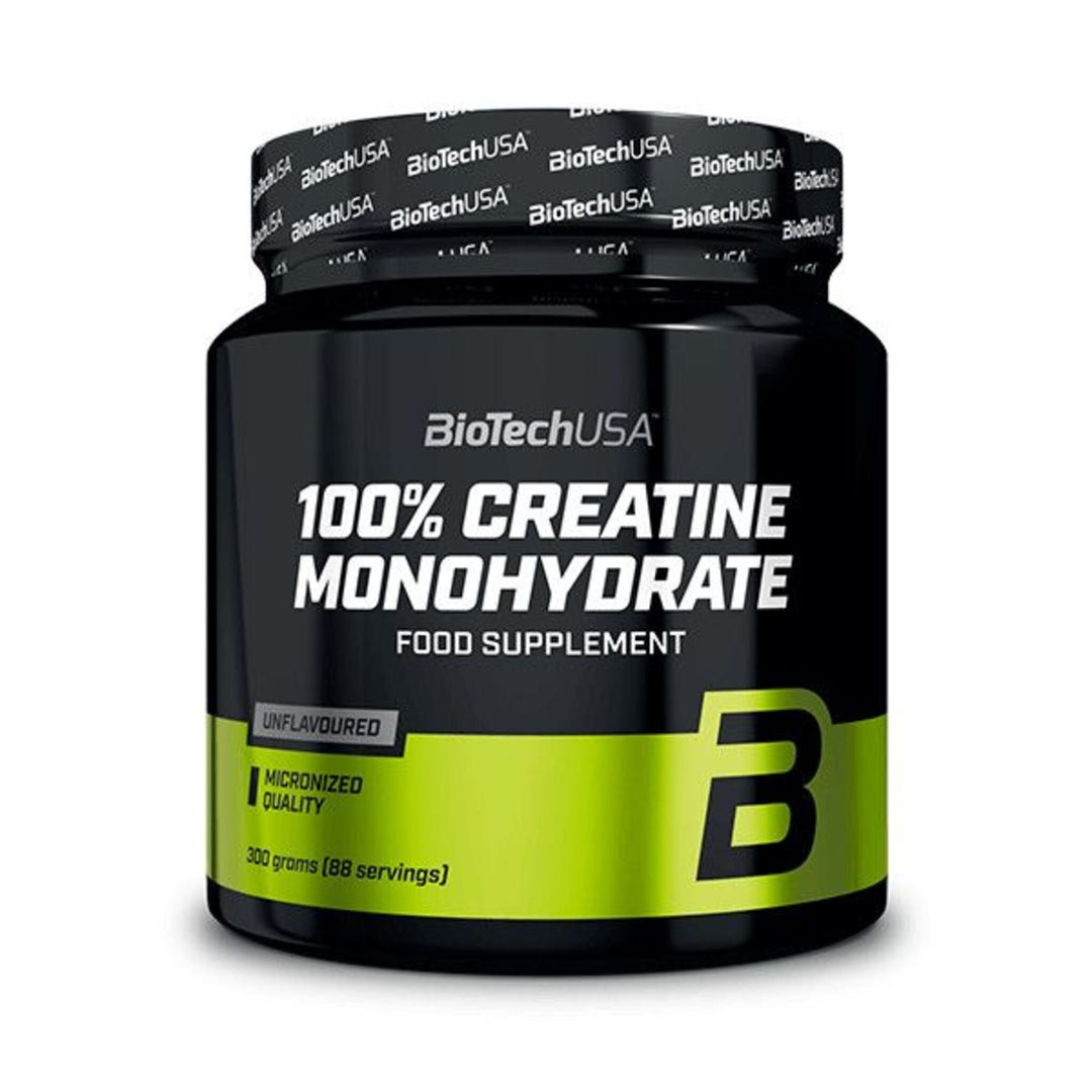 Creatina Monohidrata, BioTechUSA, 100% Micronized Creatine Monohydrate, 300g - Magazin online suplimente alimentare - gym-stack.ro