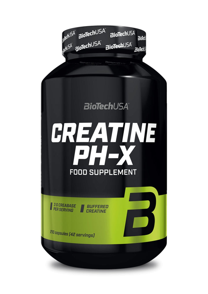 Creatina pastile - BioTechUSA  Creatine PH-X 210caps - Magazin online suplimente alimentare - gym-stack.ro