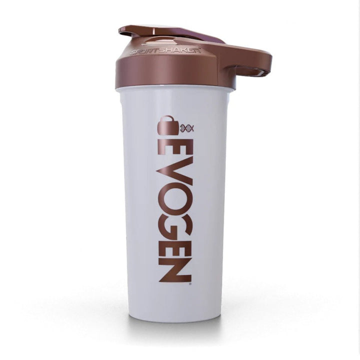 Evogen Sport Shaker, Evogen Elite, 600 ml, Alb - Maro