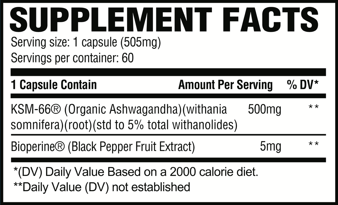 Extract de Ashwagandha, REVIVE Ashwaganda, 60 capsule