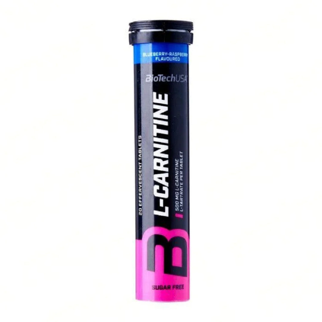 L-Carnitina Efervescenta, BiotechUSA, L-Carnitine, 20 tablete
