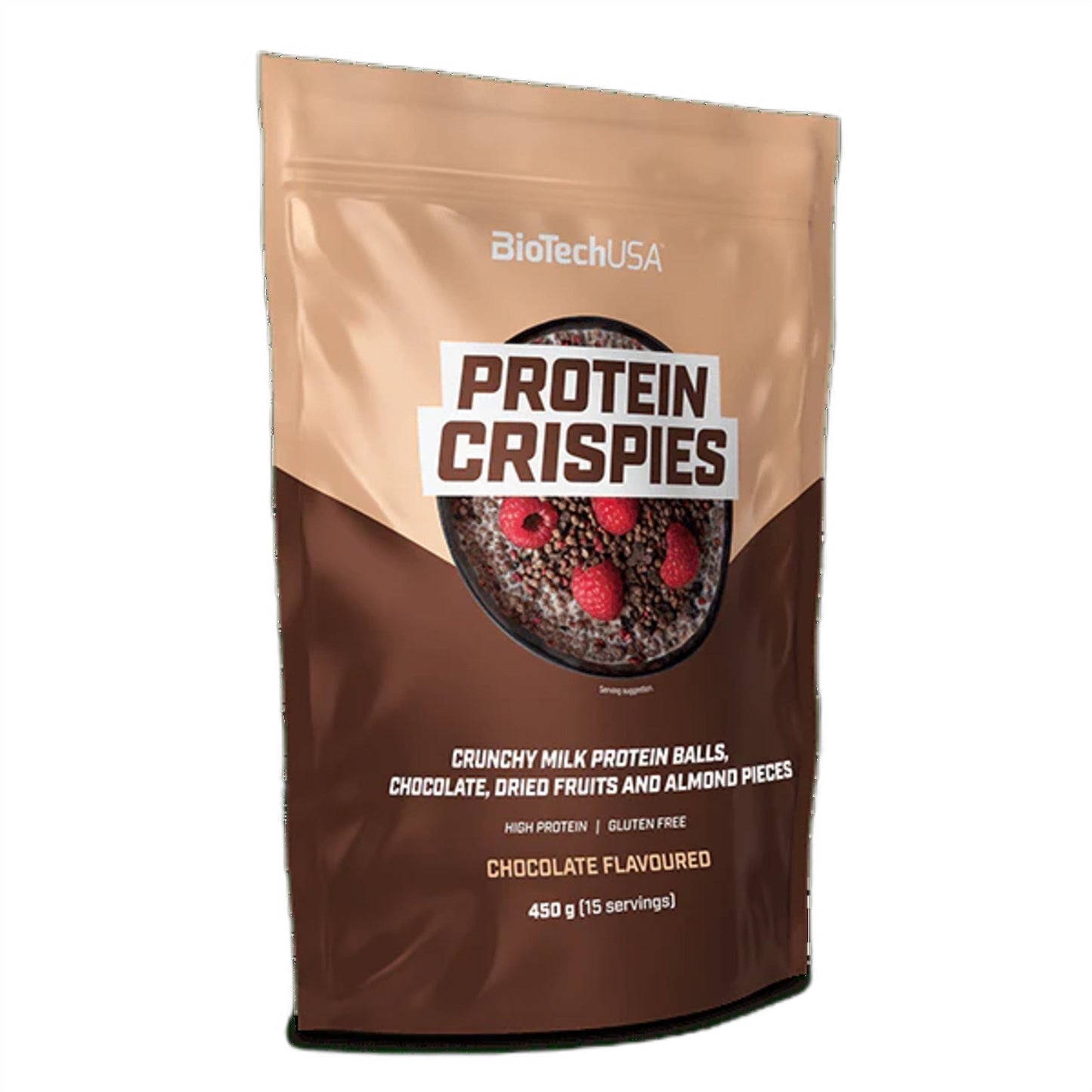 Mic Dejun Proteic, BioTechUSA, Protein Crispies, 450g EXP: 13/11/2024