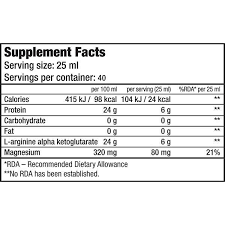 Pre-antrenament, BioTechUSA,  AAKG Shock, 1000ml