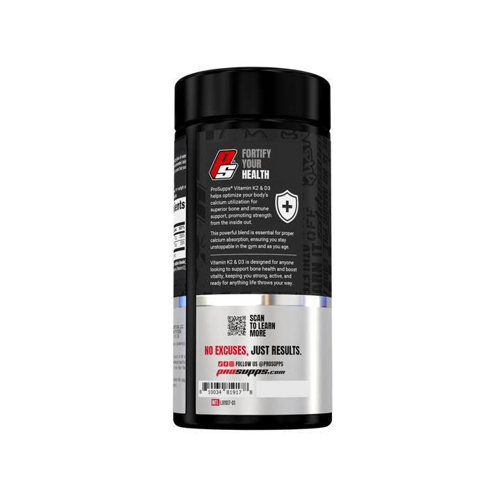 Vitamina K2+D3, ProSupps, Vitamin K2+D3, 60 Capsule