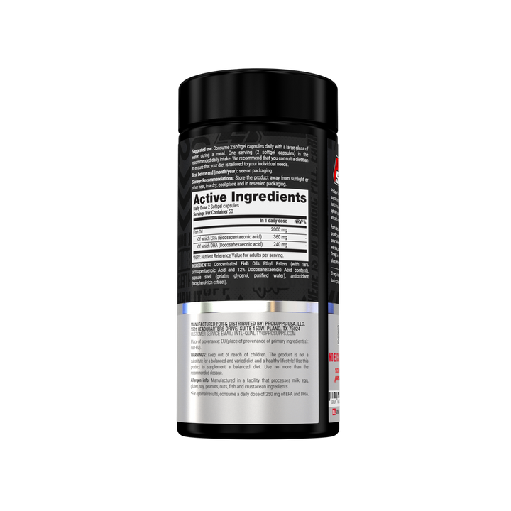 Acizi Grasi, ProSupps, Omega 3, 100 Softgels