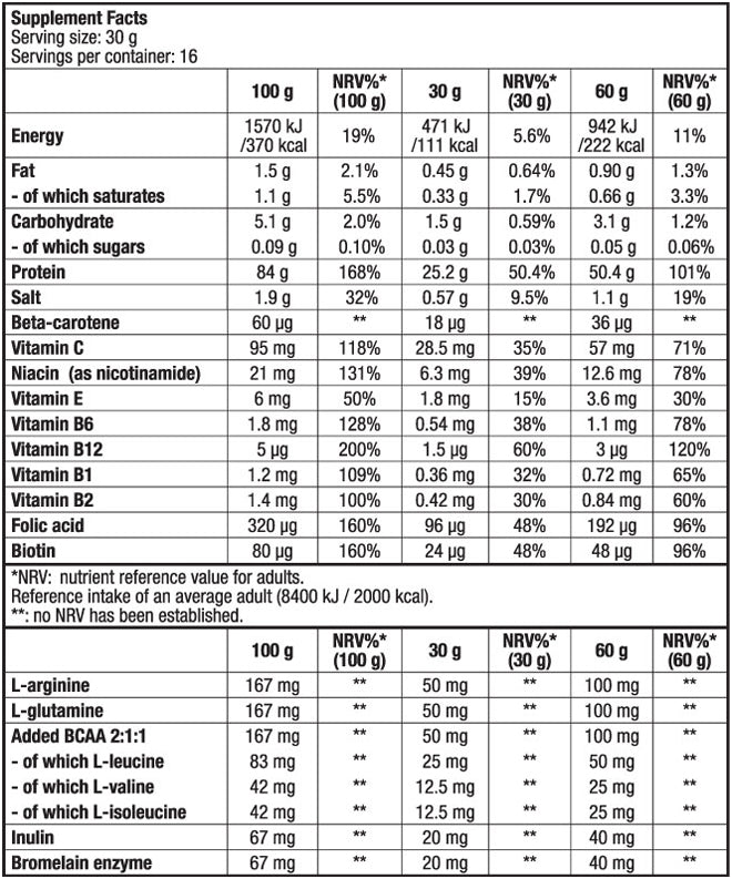 Proteina din Carne de Vita Hidrolizata, BioTechUSA, Beef Protein, 1816g