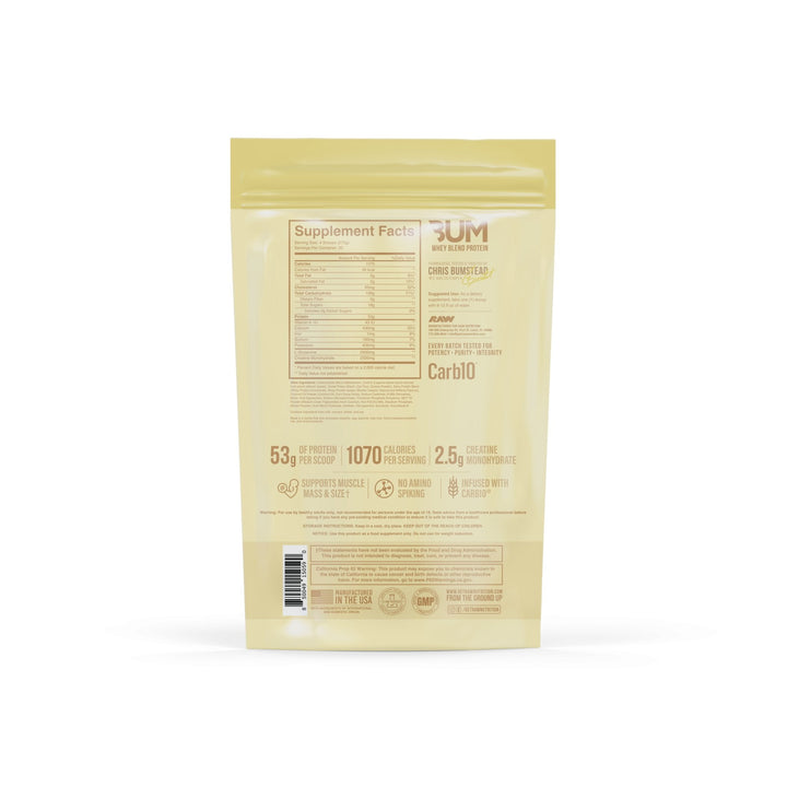 Proteina Masa Musculara, RAW Nutrition, CBUM Series, Mass Gainer, 5443g