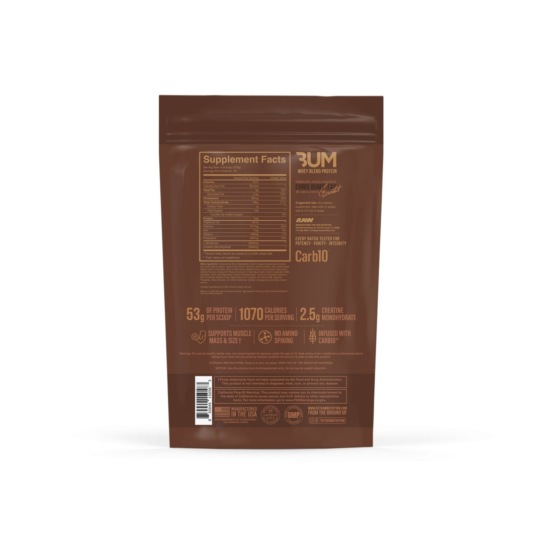 Proteina Masa Musculara, RAW Nutrition, CBUM Series, Mass Gainer, 5443g