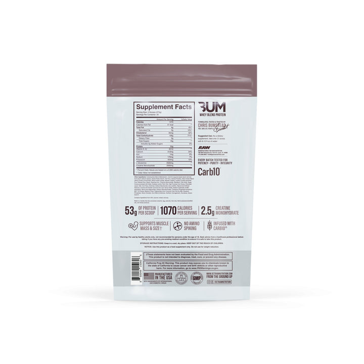 Proteina Masa Musculara, RAW Nutrition, CBUM Series, Mass Gainer, 5443g