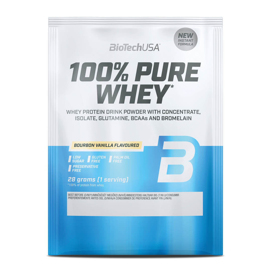 Proteina din zer, BiotechUSA, 100% Pure Whey, 28g