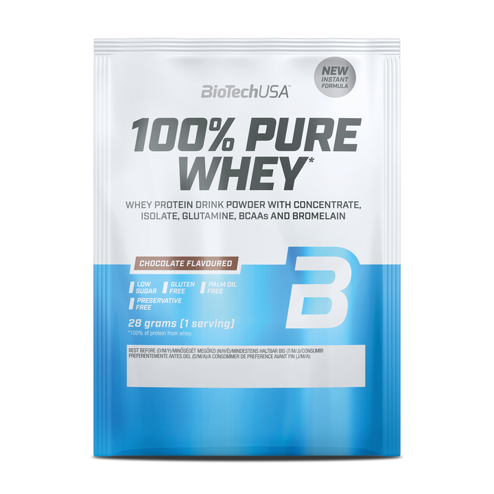 Proteina din zer, BiotechUSA, 100% Pure Whey, 28g