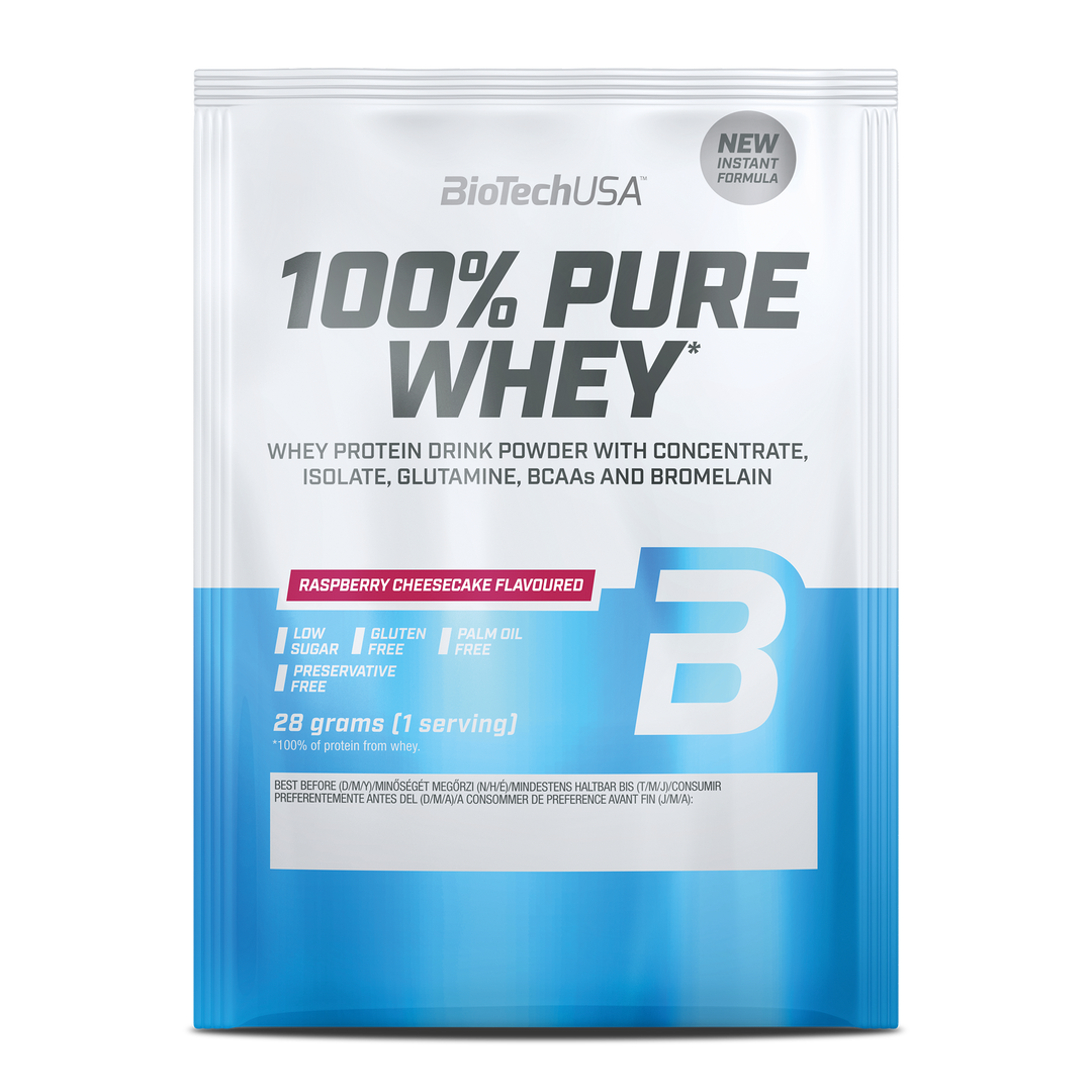 Proteina din zer, BiotechUSA, 100% Pure Whey, 28g