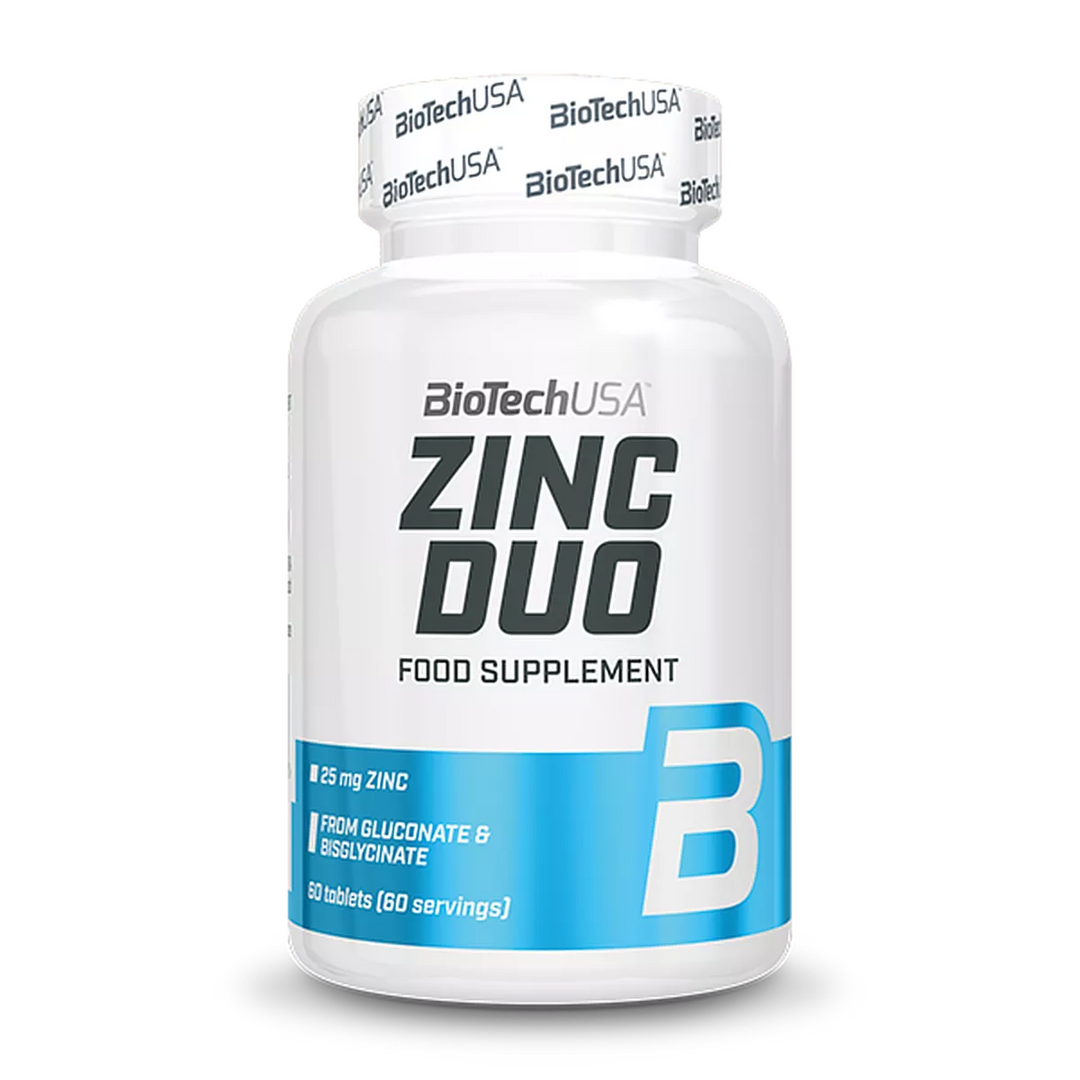 Complex Zinc, BioTechUSA, Zinc Duo, 60 Tablete