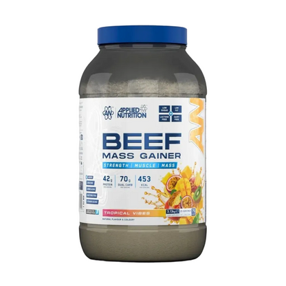 Proteina Masa Musculara, Applied Nutrition, Beef Mass Gainer, 3.13kg