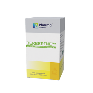 Berberina, Pharma Grade, Berberine Plus, 60 Capsule