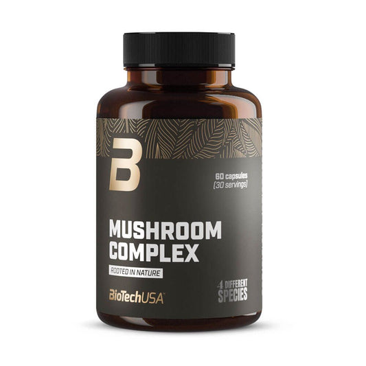 Complex de Ciuperi, BioTechUSA, Mushroom Complex, 60 Capsule