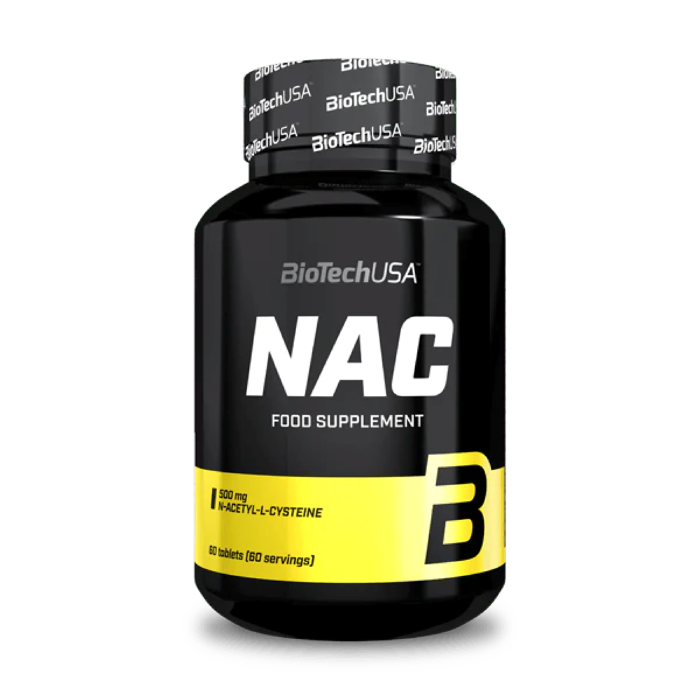 N-acetil-L-cisteina, BioTechUSA, NAC, 60 Tablete