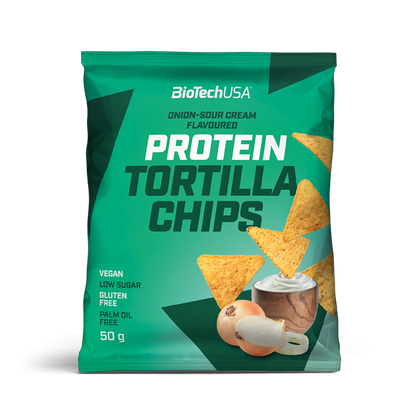 Chipsuri Tortilla Proteice, BioTechUSA, Protein Tortilla Chips, 50g