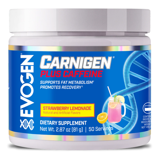 Carnitina plus Cafeina, Evogen, Carnigen Plus Caffeine, 50 Servings