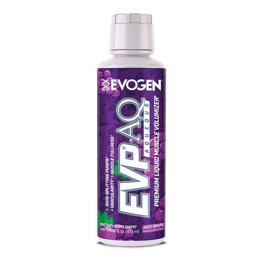 Glicerol Lichid, Evogen, EVP-AQ Aqueous, Premium Liquid Muscle Volumizer, 473 ml