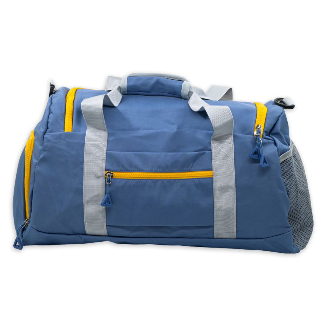 Geanta Fitness, Gym Stack, Sport Bag, Blue/Yellow
