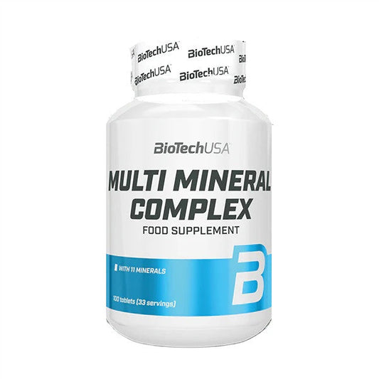Complex Minerale, BioTechUSA, Multi Mineral Complex, 100 Tablete